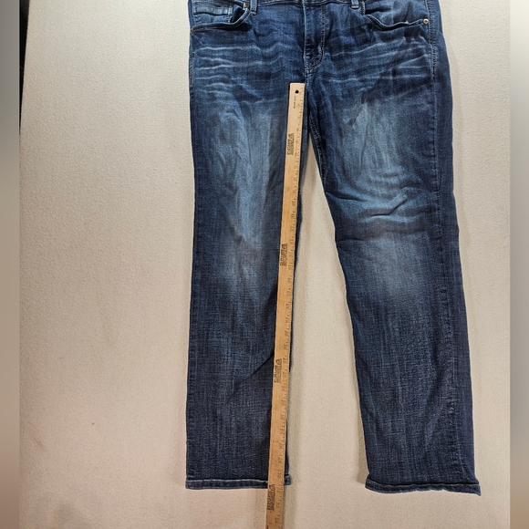 Title:BKE Nolan Jeans 38x32 Straight Dark Wash Stretch Denim - Picture 8 of 9